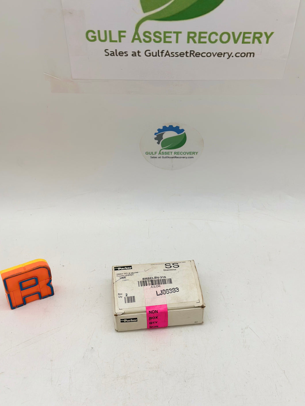 Parker 8MSEL8N-316 A-LOK 1/2