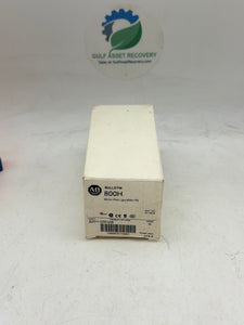 Allen-Bradley 100039 800H-QRH2B 30mm Pilot Light, Blue, 800H PB (New)
