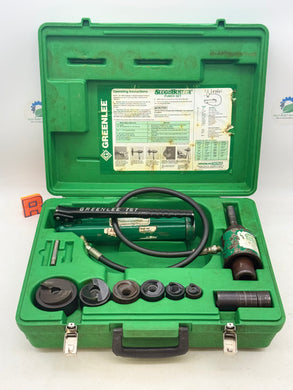 Greenlee 7306SB SlugBuster 1/2”-2” Knockout Punch and Driver Kit (Used)