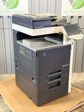 Load image into Gallery viewer, Konica Minolta Bizhub C220 Color Laser Copier w/ Manual, Drivers (Used-Needs New Drums)