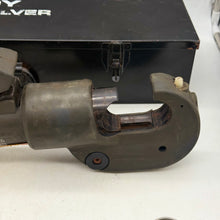 Load image into Gallery viewer, Burndy Y750-2 750 Revolver Hypress Crimping Tool w/ 14 Dies, Case (Used)