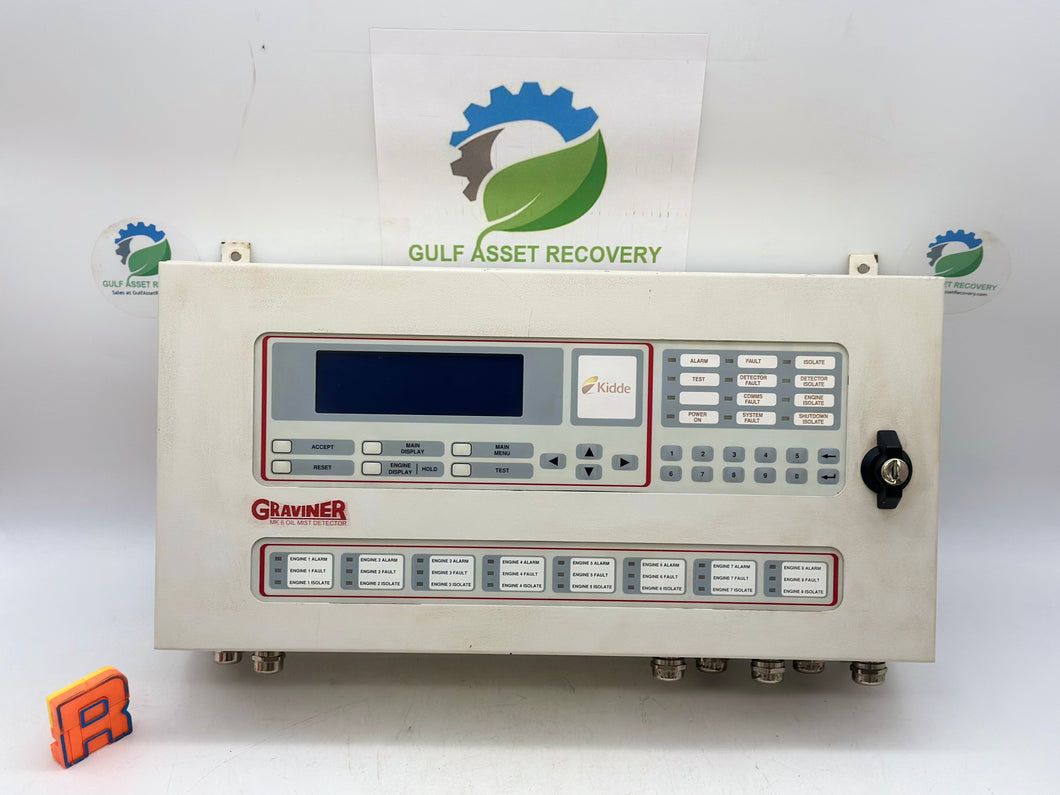 Kidde Graviner 1-53836-K170 MK6 Oil Mist Detector Control Unit (Used)