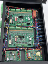 Load image into Gallery viewer, GAI-Tronics GTC13034A Dual AMI Alarm Panel w/ (x2) 69407-002 I/O Controllers (Used)