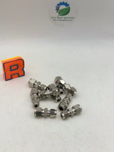 Load image into Gallery viewer, Parker 6RU4-316 A-LOK Straight Union, 3/8" Tube x 1/4" Tube, *Lot of (9)* (No Box)