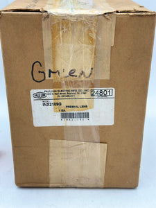 Eaton Crouse-Hinds Pauluhn INX2109G Fresnal Lens, Green (Open Box)