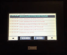Load image into Gallery viewer, IDEC HG1G-4VT22TF-B Micro/I Operator Interface Panel w/ Mount Brackets (For Parts)