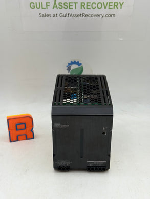 Omron S8VK-C48024 DIN Rail Power Supply, In: 100-240VAC, Out: 24VDC 20A V.Adj (Used)