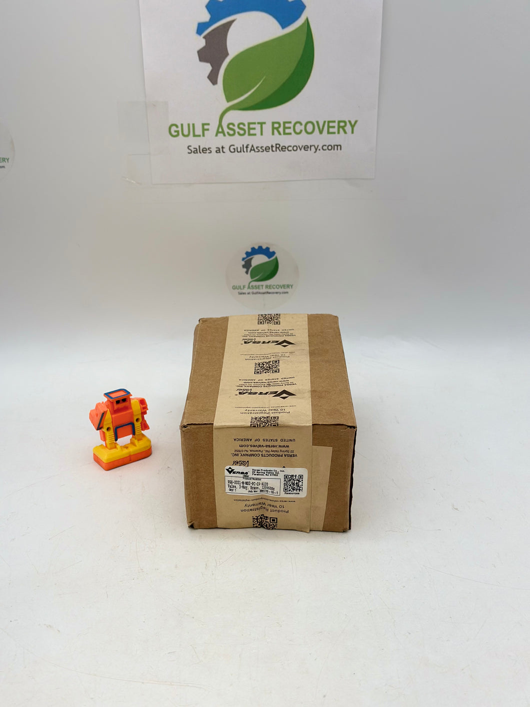 Versa VGG-3321-M-MS2-PC-19-A120 3-Way Valve, Brass (New)