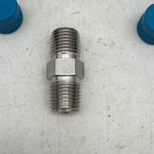 Load image into Gallery viewer, Swagelok SS-4-HN-10K 1/4" MNPT Heavy Wall Hex Nipple, 316SS *Box of (20)* (Open Box)