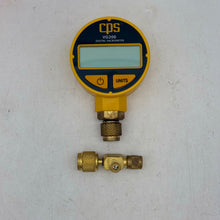 Load image into Gallery viewer, CPS VG200 Digital Vacrometer Vacuum Gauge w/ Pro-Set Tee, 1/4” Flare (Used)