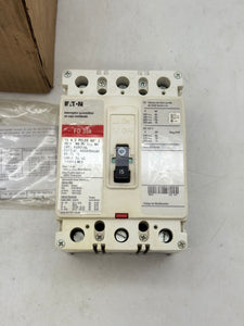 Eaton FD3015L Circuit Breaker, 15A 3P 600VAC 250VDC (Open Box)
