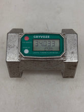 Load image into Gallery viewer, GRYVOZE 2-1/2 Inch Inline NPT Digital Turbine Flow Meter, 21-264 GPM (Used)