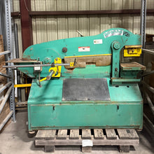 Load image into Gallery viewer, Piranha P-120 Ironworker 120 Ton Hydraulic Powered Unit w/ 3' Backgauge (Used)
