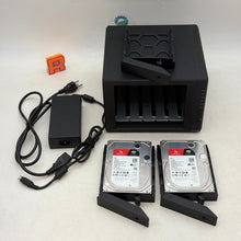 Load image into Gallery viewer, Synology DS1522+ 5-Bay DiskStation w/ Pwr Sup, 2x8TB HDD, 256GB SSD (Used)