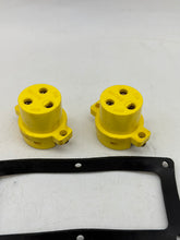 Load image into Gallery viewer, Pauluhn INX3022-125 Interior Receptacle (x2), 20A, 120VAC w/ Gasket for Housing (No Box)