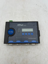 Load image into Gallery viewer, Moxa 1201054500000 NPort 5450I Serial Device Server 4-Port w/ Pwr Adapter (Used)