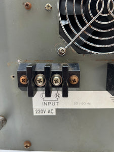 Furuno PR-850A Power Supply, In: 220VAC Out: 24VDC 30A (Used)