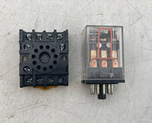 Load image into Gallery viewer, Camsco MK3P-I General Purpose Relay w/ Socket Base, 11-Pin  (Used)