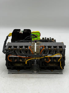 Furnas 14DP32AF Size 1 Reversing Motor Starter, 3 Phase, w/ Fused Transformer (Used)