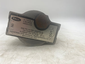 Pall Ultipor HH9021A12-UTRWB 3000 PSI Filter Housing (No Box)