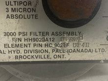 Load image into Gallery viewer, Pall Ultipor HH9021A12-UTRWB 3000 PSI Filter Housing (No Box)