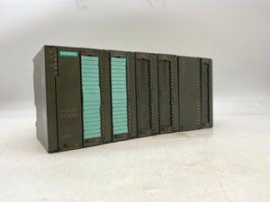 Siemens 6ES7153-1AA03-0XB0 Simatic S7 ET 200M I/0 System w/ (6) Modules (Used)