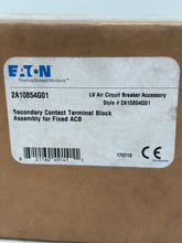 Load image into Gallery viewer, Eaton 2A10854G01 Secondary Contact Terminal Block Assembly For Fixed ACB (New)