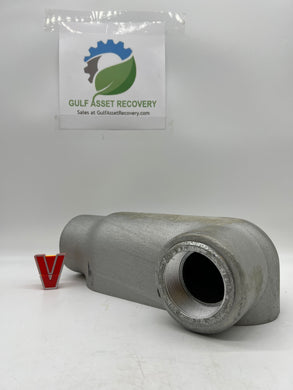 Eaton Crouse-Hinds LR78 Form-8 Conduit Outlet Body, 2.5” (Open Box)