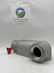 Eaton Crouse-Hinds LR78 Form-8 Conduit Outlet Body, 2.5” (Open Box)