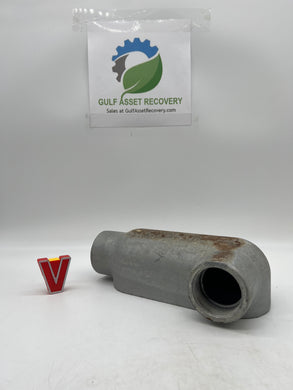 Eaton Crouse-Hinds LR68 Form-8 Conduit Outlet Body, 2” (No Box)