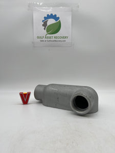 Eaton Crouse-Hinds LR68 Form-8 Conduit Outlet Body, 2” (No Box)