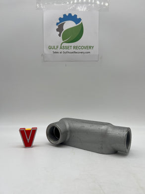 Eaton Crouse-Hinds LL58 Form-8 Conduit Outlet Body, 1.5” (No Box)