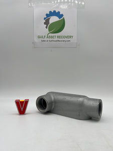Eaton Crouse-Hinds LL58 Form-8 Conduit Outlet Body, 1.5” (No Box)