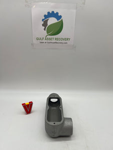 Eaton Crouse-Hinds LR58 Form-8 Conduit Outlet Body, 1.5” (No Box)