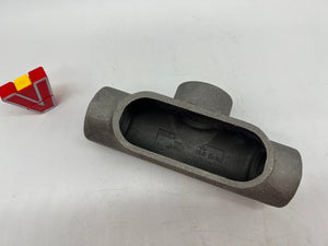 Eaton Crouse-Hinds T57 Form 7 Conduit Outlet Body, 1.5”, *Lot of (2)* (No Box)