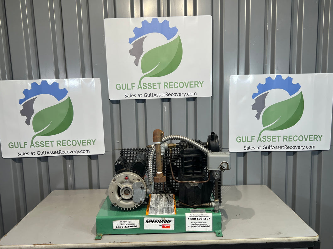 SpeedAire 4B242 Electric Air Compressor, 2 HP (Used)