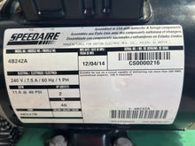 Load image into Gallery viewer, SpeedAire 4B242 Electric Air Compressor, 2 HP (Used)