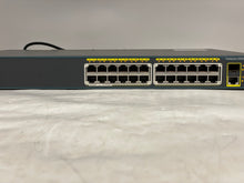 Load image into Gallery viewer, Cisco WS-C2960-24PC-L Catalyst 2960 Series PoE-24 Ethernet Network Switch (Used)