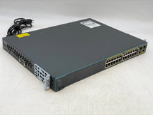 Load image into Gallery viewer, Cisco WS-C2960-24PC-L Catalyst 2960 Series PoE-24 Ethernet Network Switch (Used)