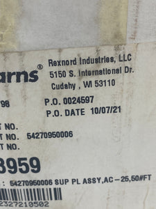 Rexnord 54270950006 Stearns 10553959 Disc Brake Support Plate (Open Box)
