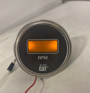 Caterpillar CAT 197-7347 Digital Tachometer Gauge (Used)