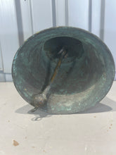 Load image into Gallery viewer, Perko 0158012PLB 0158 Fog Bell, 12", Plain Cast Bronze, Fixed Mount (Used)