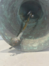 Load image into Gallery viewer, Perko 0158012PLB 0158 Fog Bell, 12", Plain Cast Bronze, Fixed Mount (Used)