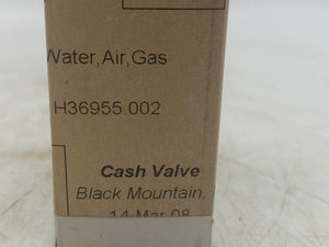 Cash Valve 15138 1/4" A360 Pressure Reducing Repair Kit (Open Box)