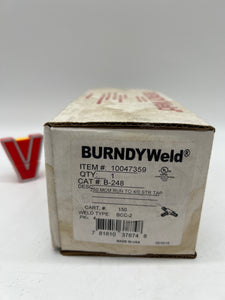 Burndy-BURNDYWeld 10047359 B-248 Exothermic Grounding Mold (Open Box)