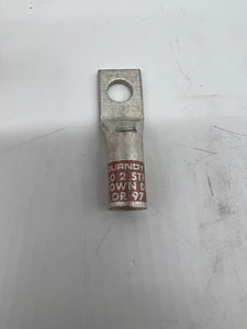 Burndy 518150 YA2CLBOX Compression Terminal, 2 STR CU *Box of (25)* (Open Box)