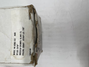 Burndy 518245 YA4CL3BOX Compression Terminal, 4 AWG CU, *Box of (50)* (Open Box)