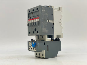 ABB A75-30 Non-Rev Contactor w/ TA75 DU TOLR, CAL5-11 Aux Contactor (Used)