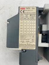 Load image into Gallery viewer, ABB A75-30 Non-Rev Contactor w/ TA75 DU TOLR, CAL5-11 Aux Contactor (Used)