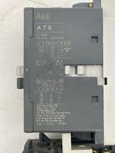 Load image into Gallery viewer, ABB A75-30 Non-Rev Contactor w/ TA75 DU TOLR, CAL5-11 Aux Contactor (Used)